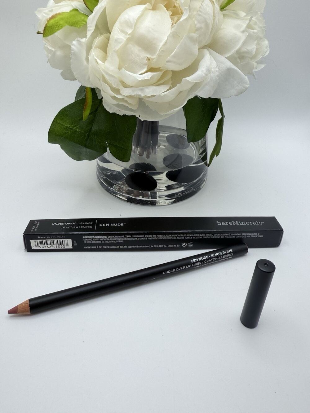 Bareminerals Gen Nude Under Over Lip Liner BORDERELINE 1.5g / 0.05oz